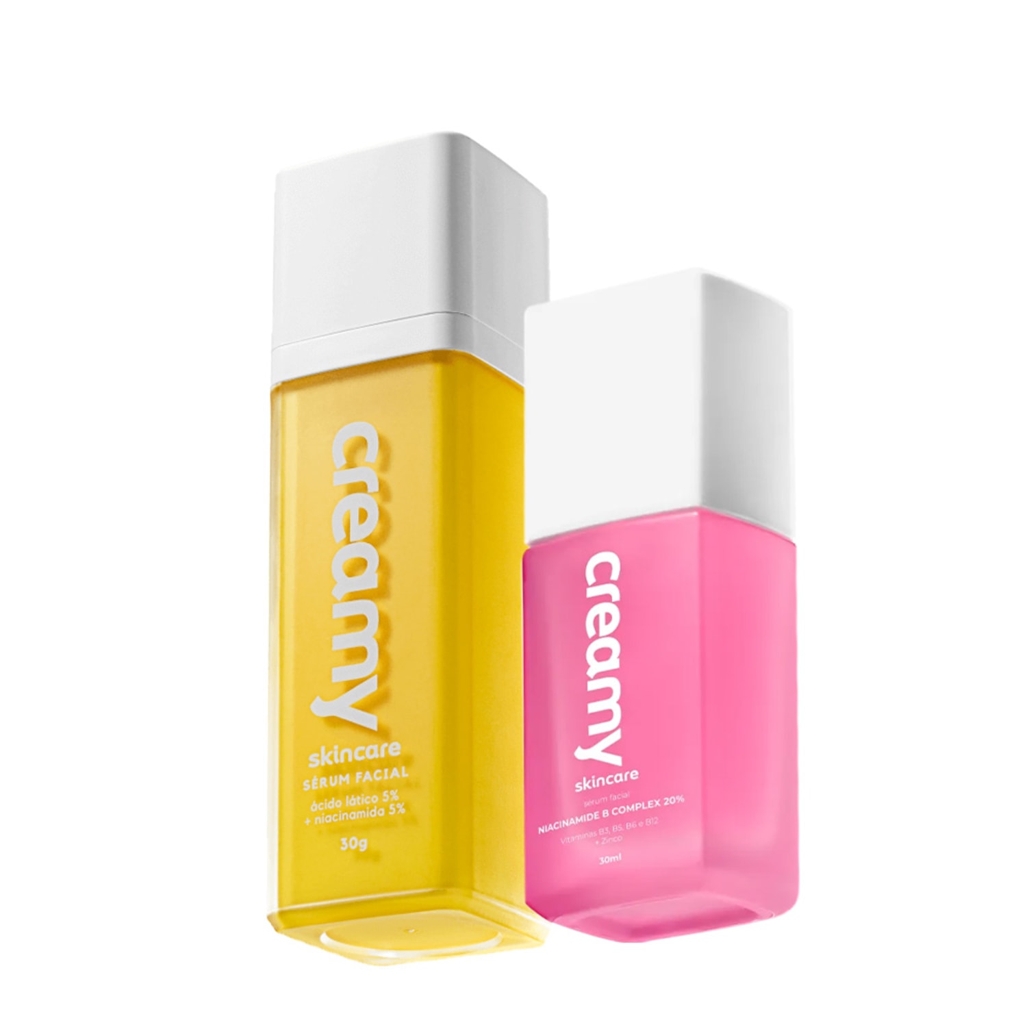 Kit Skincare Creamy B Complex 20 Ácido Lático 2 unidades