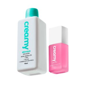 Kit Skincare Creamy B Complex 20 Solução Tônica Antiacne 90ml 2 unidades