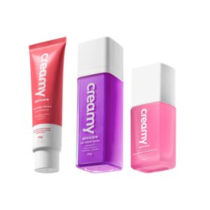 Kit Skincare Creamy Calming Retinol B Complex 3 unidades