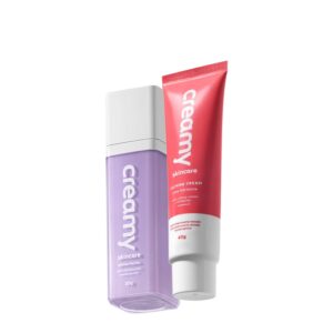 Kit Creamy Pro-Adapaleno Calming Cream Sérum Creme Facial 2 Produtos