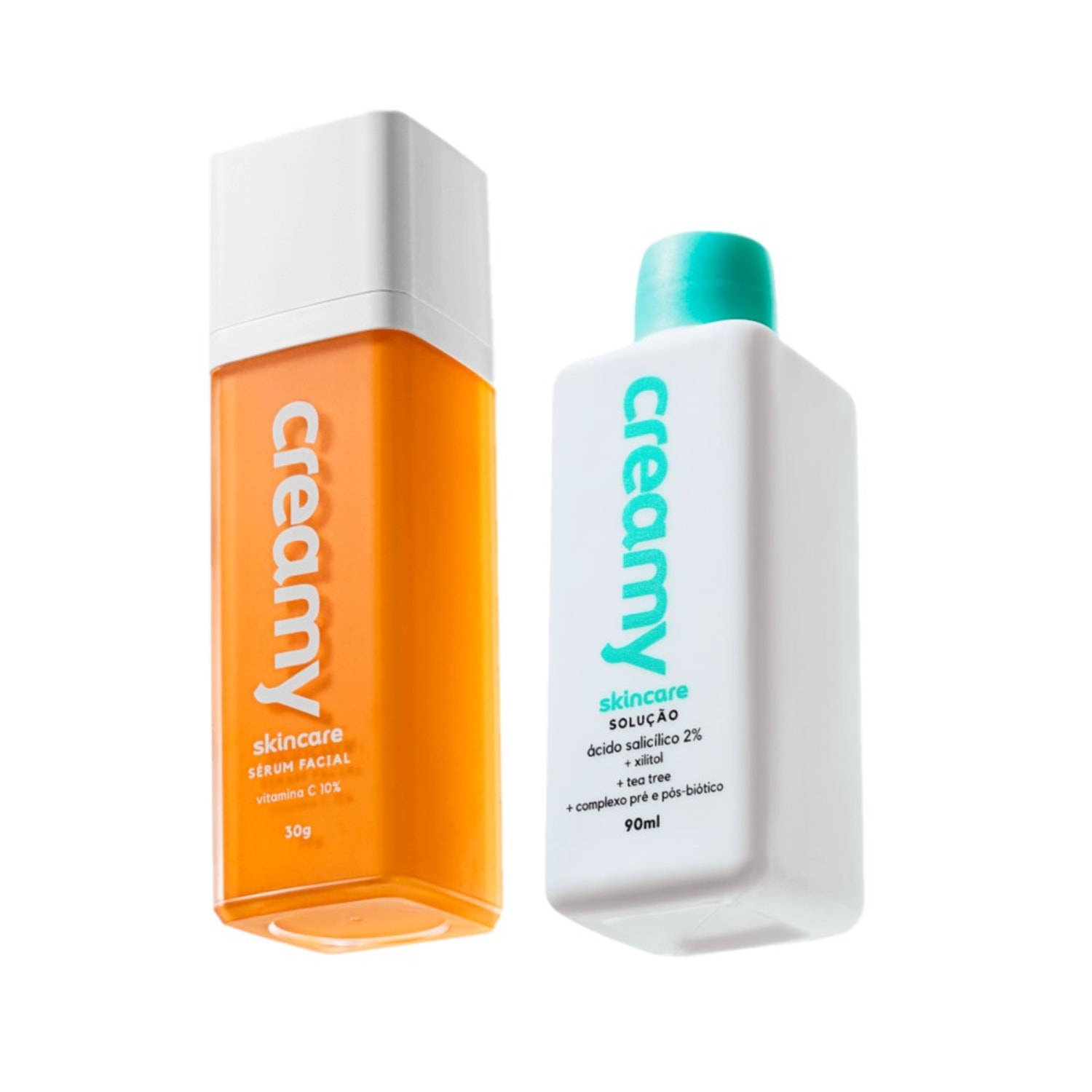 Kit Creamy Salicílico Vitamina C 2 Produtos