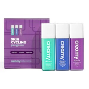 Kit Creamy Skin Cycling Program 4 Produtos