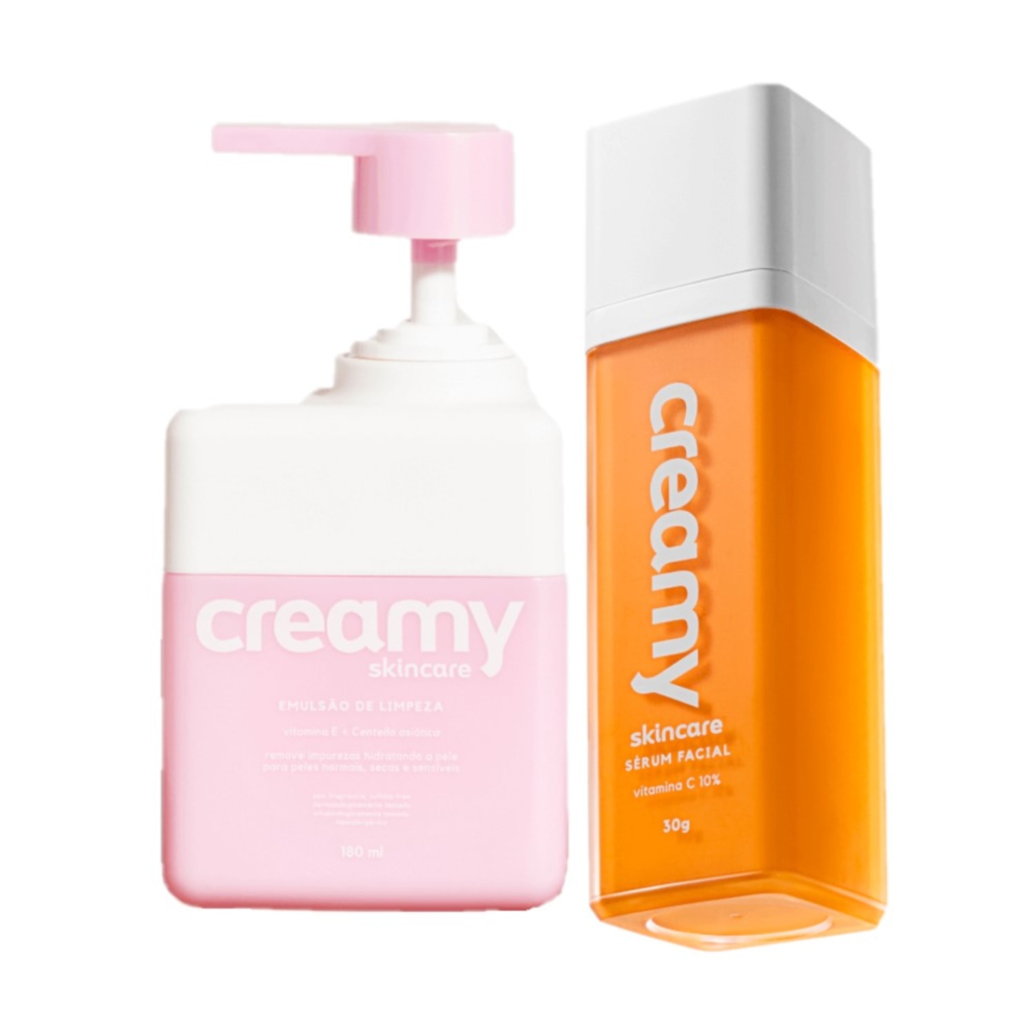 Kit Creamy Skincare Vitamina C Emulsão 2 Produtos