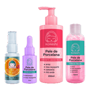 Kit Cuidado Completo Antiacne Vit C Limpeza Tonificação Kit Cuidado Completo Antiacne Vit C Limpeza Tonificação