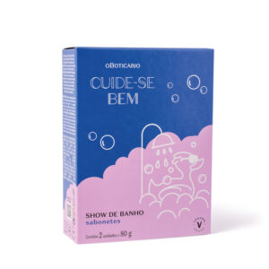 Kit Sabonete em Barra Cuide-se Bem Show de Banho o Boticário 2x80g