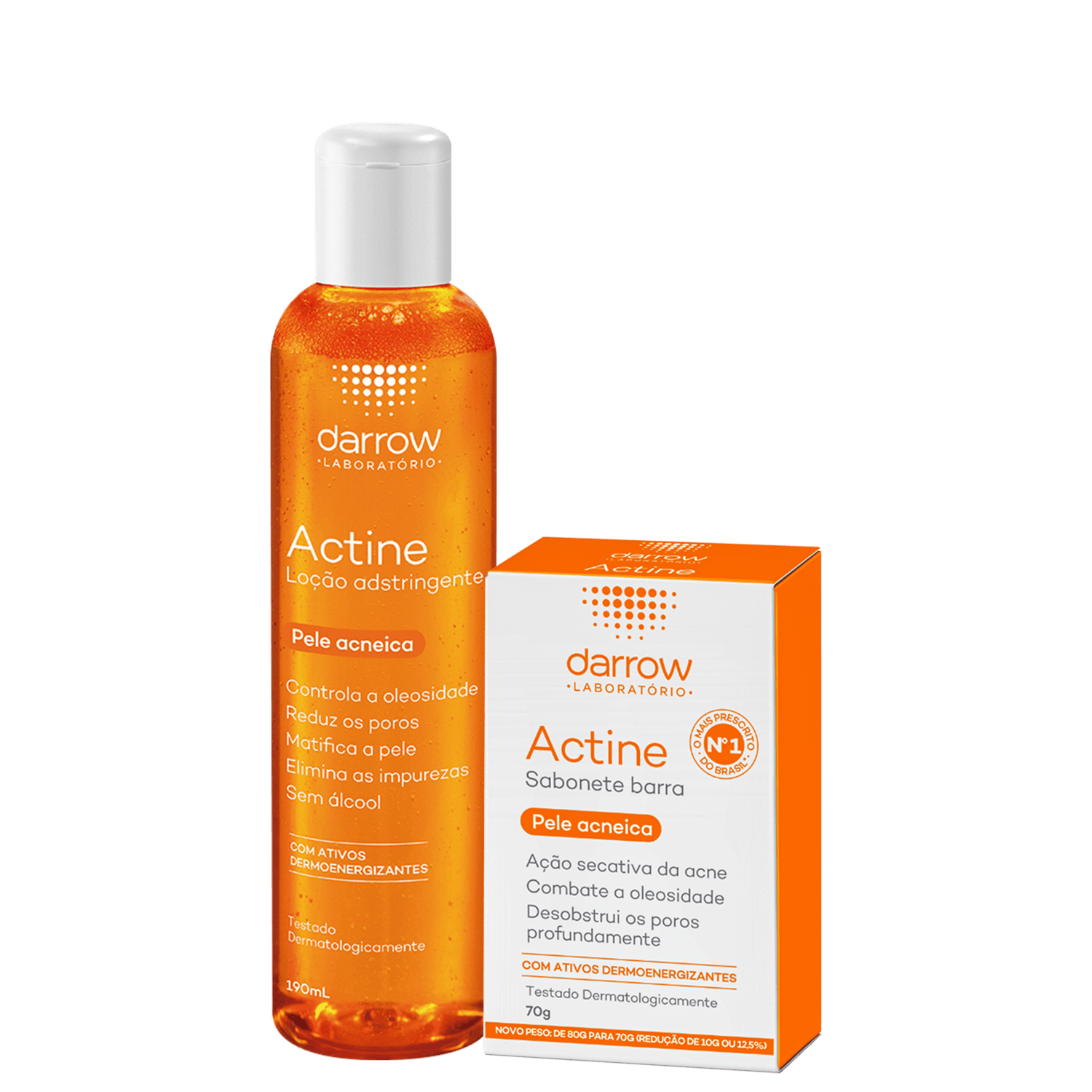 Kit Darow Actine Clean Skin 2 Produtos
