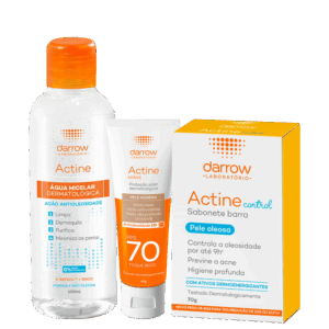 Kit Darrow Actine Colors FPS70 Control 3 Produtos Kit Darrow Actine Colors FPS70 Control 3 Produtos