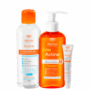 Kit Darrow Actine Cuidado Diário 3 Produtos Kit Darrow Actine Cuidado Diário 3 Produtos