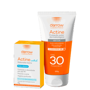 Kit Darrow Actine Duplo Controle 2 Produtos Kit Darrow Actine Duplo Controle 2 Produtos