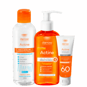 Kit Darrow Actine Limpeza e Proteção 3 Produtos Kit Darrow Actine Limpeza e Proteção 3 Produtos