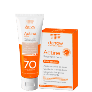 Kit Darrow Actine Pele Clara 2 Produtos Kit Darrow Actine Pele Clara 2 Produtos
