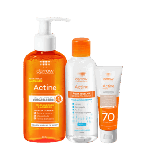 Kit Darrow Actine Pele Clara 3 Produtos Kit Darrow Actine Pele Clara 3 Produtos