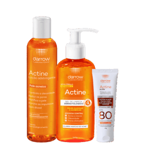 Kit Darrow Actine Ultra 3 Produtos Kit Darrow Actine Ultra 3 Produtos
