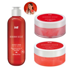 Kit Deborah Secco Creme Clareador Esfoliante e Sabonete Líquido Kit Deborah Secco Creme Clareador Esfoliante e Sabonete Líquido