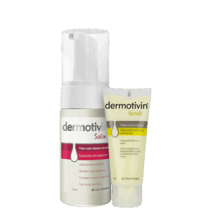 Kit Dermotivin Esfoliação e Sabonete em Espuma Pele Acneica 2 Produtos Kit Dermotivin Esfoliação e Sabonete em Espuma Pele Acneica 2 Produtos