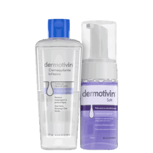 Kit Dermotivin Soft Espuma Makeup Remover 2 Produtos Kit Dermotivin Soft Espuma Makeup Remover 2 Produtos
