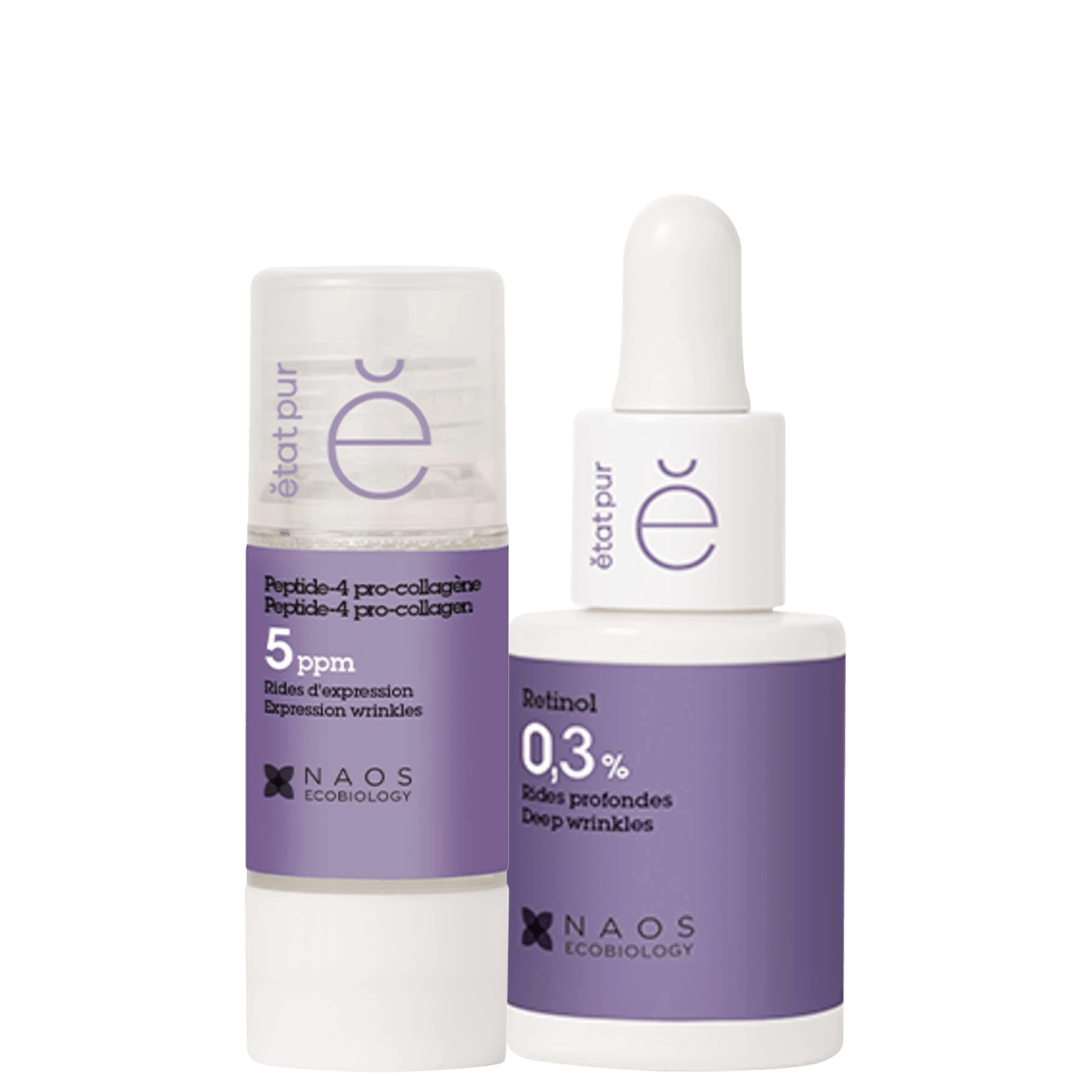 Kit Etat Pur Retinol Peptídeo 4 Pró Colágeno 2 Produtos