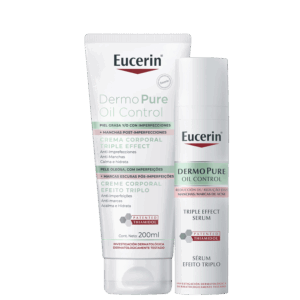 Kit Eucerin DermoPure Oil Control Efeito Triplo 2 Produtos Kit Eucerin DermoPure Oil Control Efeito Triplo 2 Produtos
