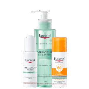 Kit Eucerin Oil Control Pore Minimizer 3 Produtos Kit Eucerin Oil Control Pore Minimizer 3 Produtos