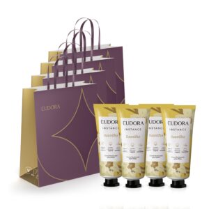 Kit Eudora Instance Baunilha Creme para as Mãos 8 Produtos