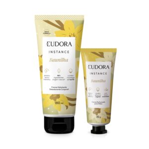 Kit Eudora Instance Baunilha Pele Hidratada 2 Produtos