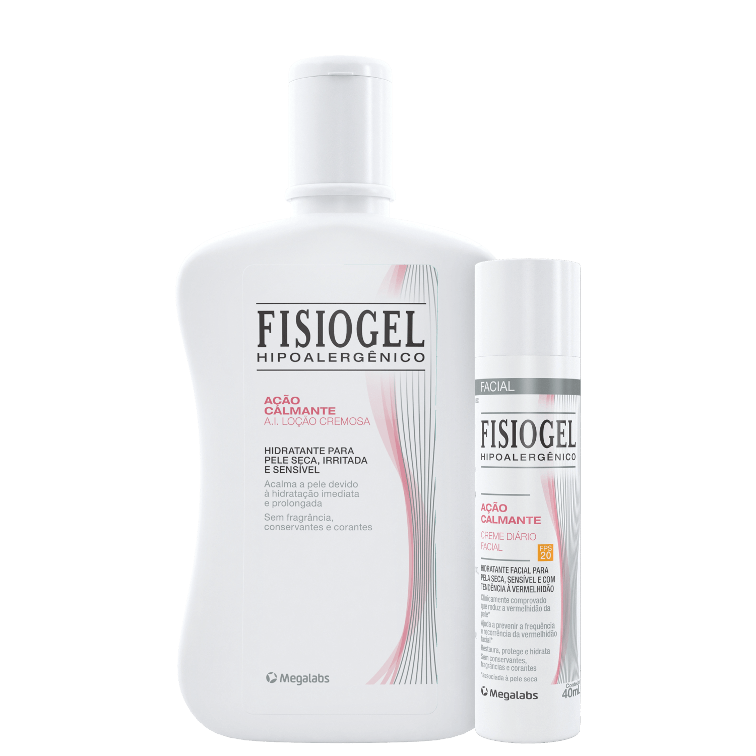 Kit Fisiogel A.I. Ação Calmante Duo 2 Produtos