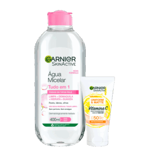 Kit Garnier SkinAtive Pele Incrível 1 2 Produtos Kit Garnier SkinAtive Pele Incrível 1 2 Produtos