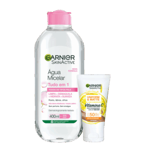 Kit Garnier SkinAtive Pele Incrível 2 Produtos Kit Garnier SkinAtive Pele Incrível 2 Produtos