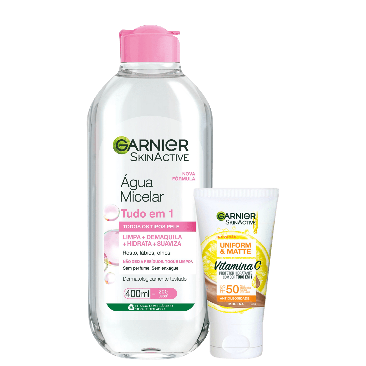 Kit Garnier SkinAtive Pele Incrível 2 Produtos