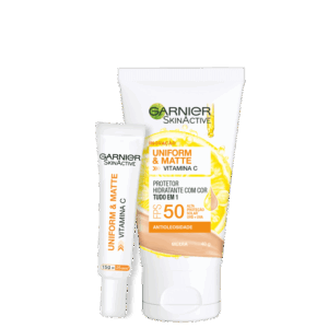Kit Garnier SkinAtive Proteção 1 2 Produtos Kit Garnier SkinAtive Proteção 1 2 Produtos