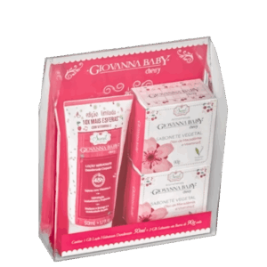 Kit Giovanna Baby Vegetais Eterno Encanto Cherry Loção Hidratante + Sabonete Vegetal Kit Giovanna Baby Vegetais Eterno Encanto Cherry Loção Hidratante + Sabonete Vegetal