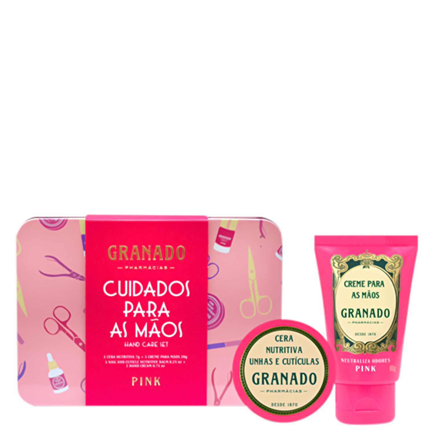 Kit Granado Pink Cuidados para as Mãos 2 Produtos