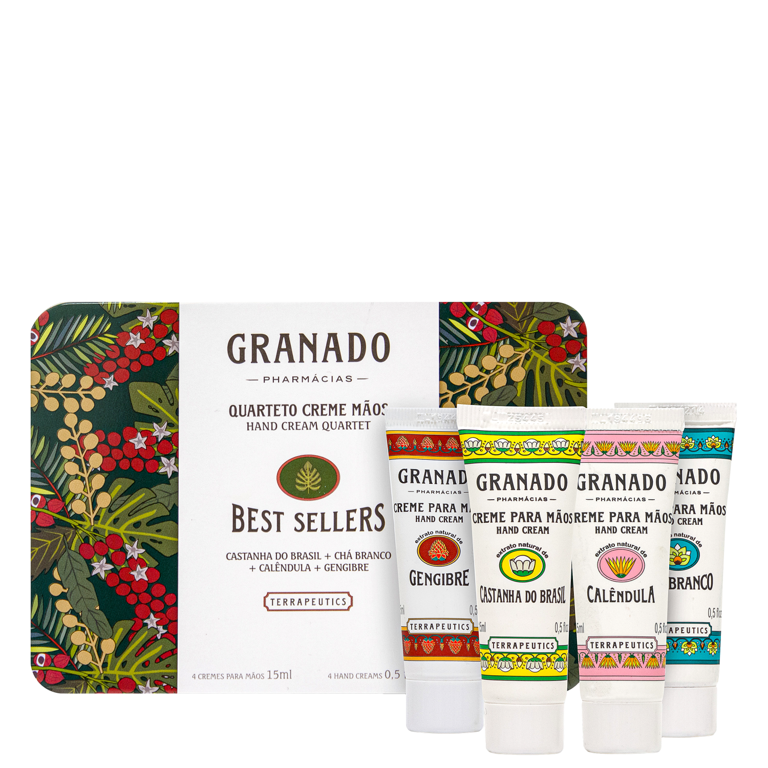 Kit Granado Terrapeutics Quarteto Best Sellers 4 Produtos