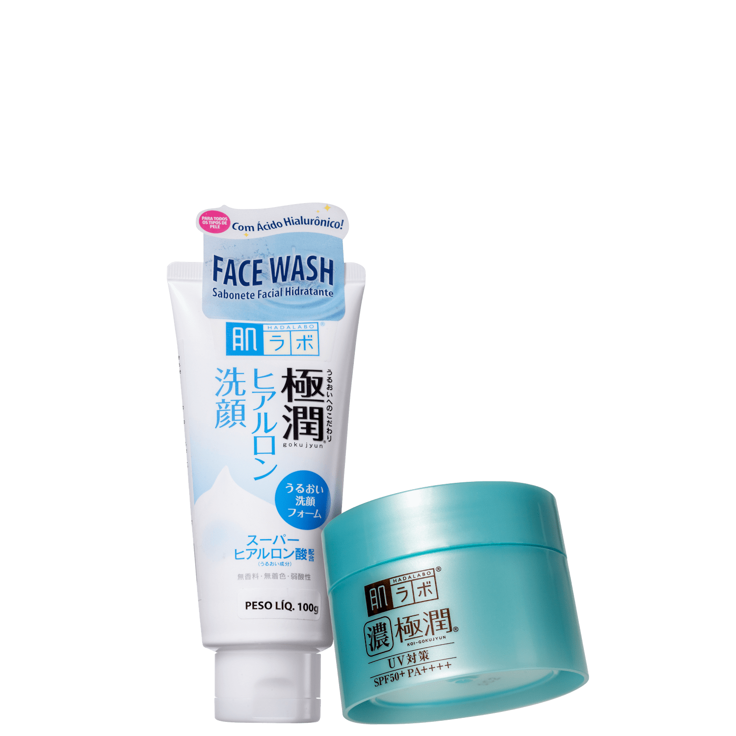 Kit Hada Labo Gokujyun FPS 50 2 Produtos