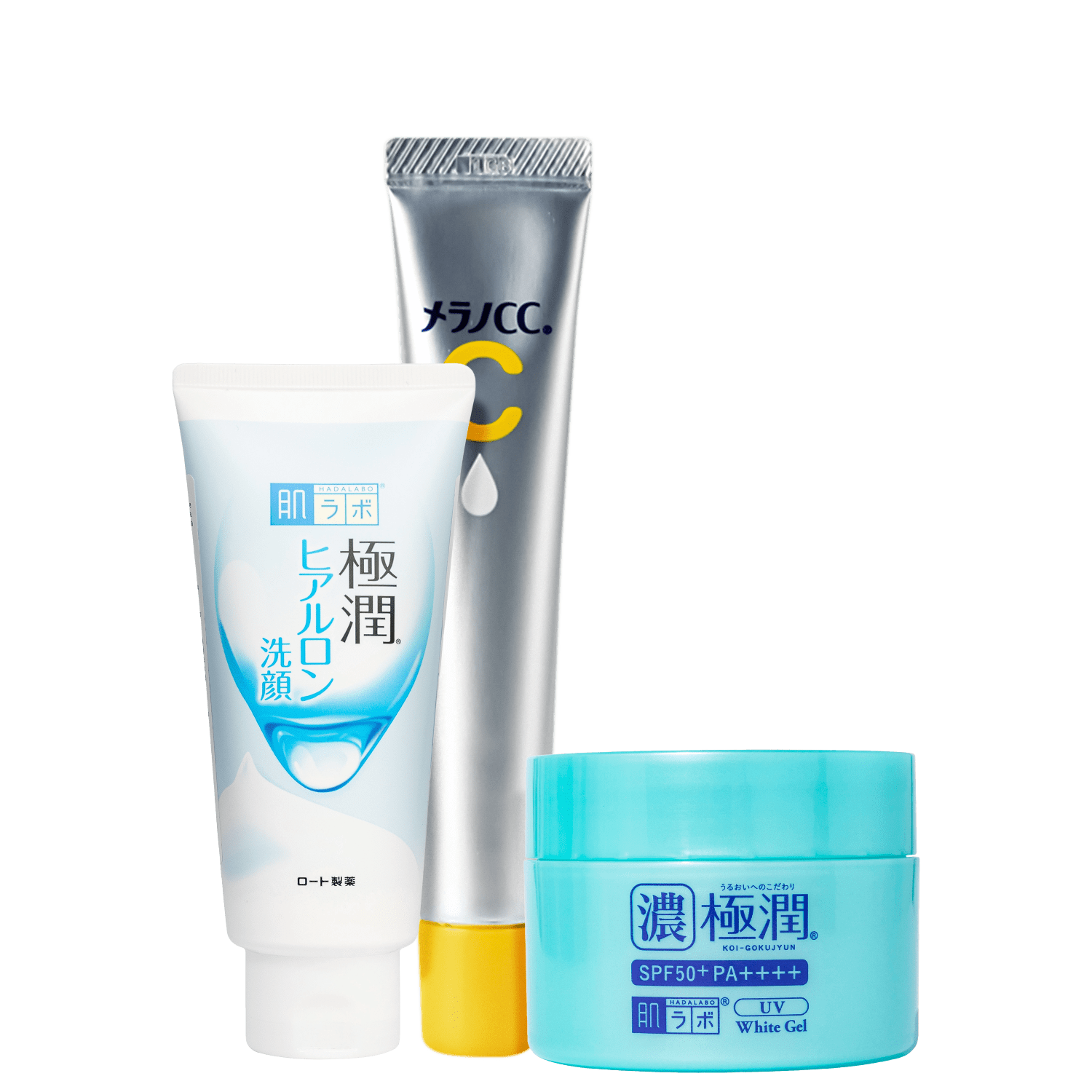 Kit Hada Labo Gokujyun Melano CC Trio 3 Produtos