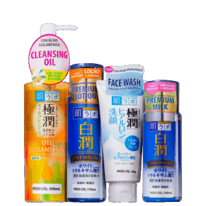 Kit Hada Labo Gokujyun & Shirojyun 4 Produtos Kit Hada Labo Gokujyun & Shirojyun 4 Produtos