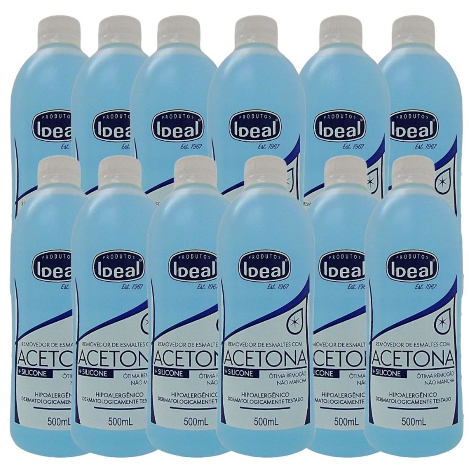 Kit Removedor de Esmaltes Ideal 12 Unidades