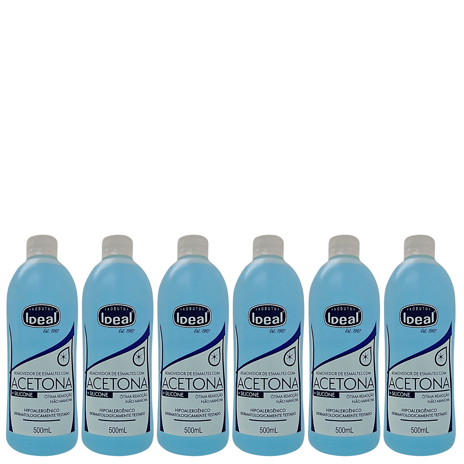 Kit Removedor de Esmaltes Ideal 6 Unidades