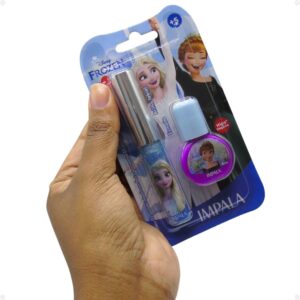 Kit Impala Frozen: 1 Esmalte e 1 Brilho Labial 2un Kit Impala Frozen: 1 Esmalte e 1 Brilho Labial 2un