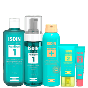 Kit ISDIN Acniben 5 Produtos Kit ISDIN Acniben 5 Produtos