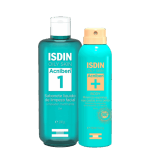 Kit ISDIN Acniben Face & Body 2 Produtos Kit ISDIN Acniben Face & Body 2 Produtos