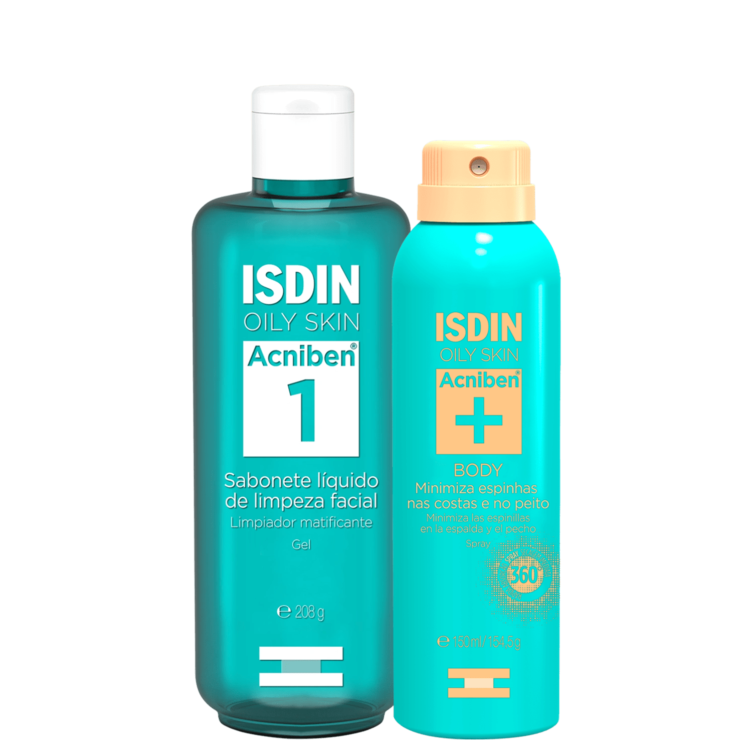 Kit ISDIN Acniben Face & Body 2 Produtos