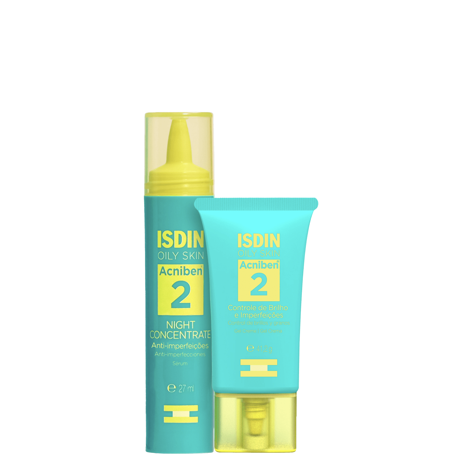 Kit ISDIN Acniben Night Concentrate Dupla Ação 2 Produtos