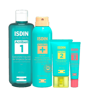 Kit ISDIN Acniben Rotina de Skincare 4 Produtos Kit ISDIN Acniben Rotina de Skincare 4 Produtos