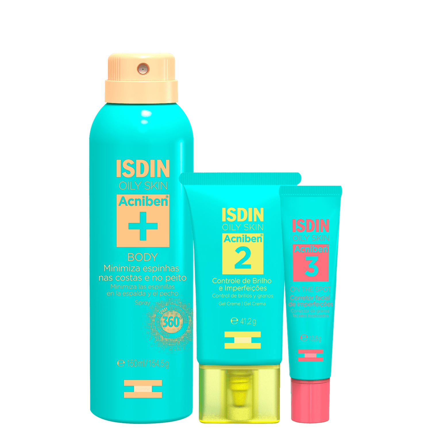 Kit ISDIN Acniben Trio 3 Produtos