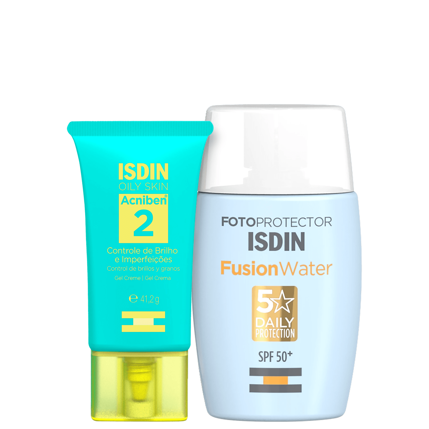 Kit ISDIN Controle de Brilho e Proteção 2 Produtos