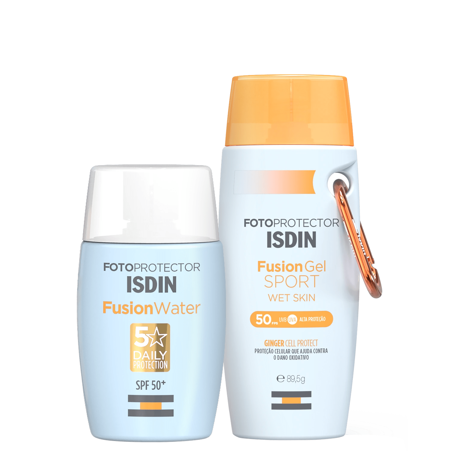 Kit ISDIN Fusion Gel Sport Fusion Water 2 Produtos