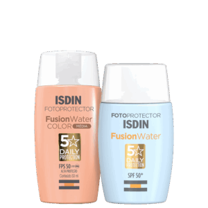 Kit ISDIN Fusion Water 5 Stars Color Média 2 Produtos