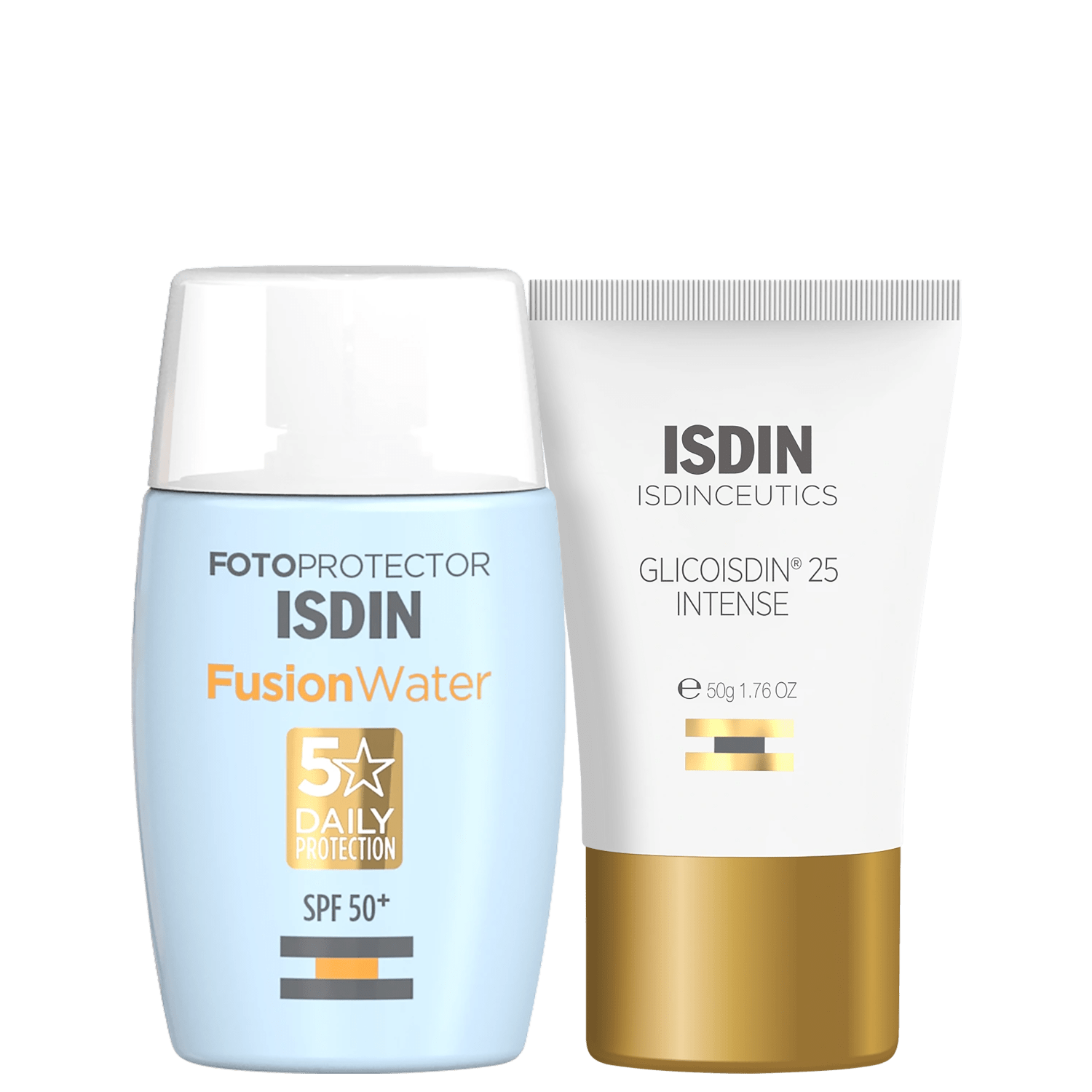 Kit ISDIN Glicoisdin 25 Intense Fusion Water 2 Produtos