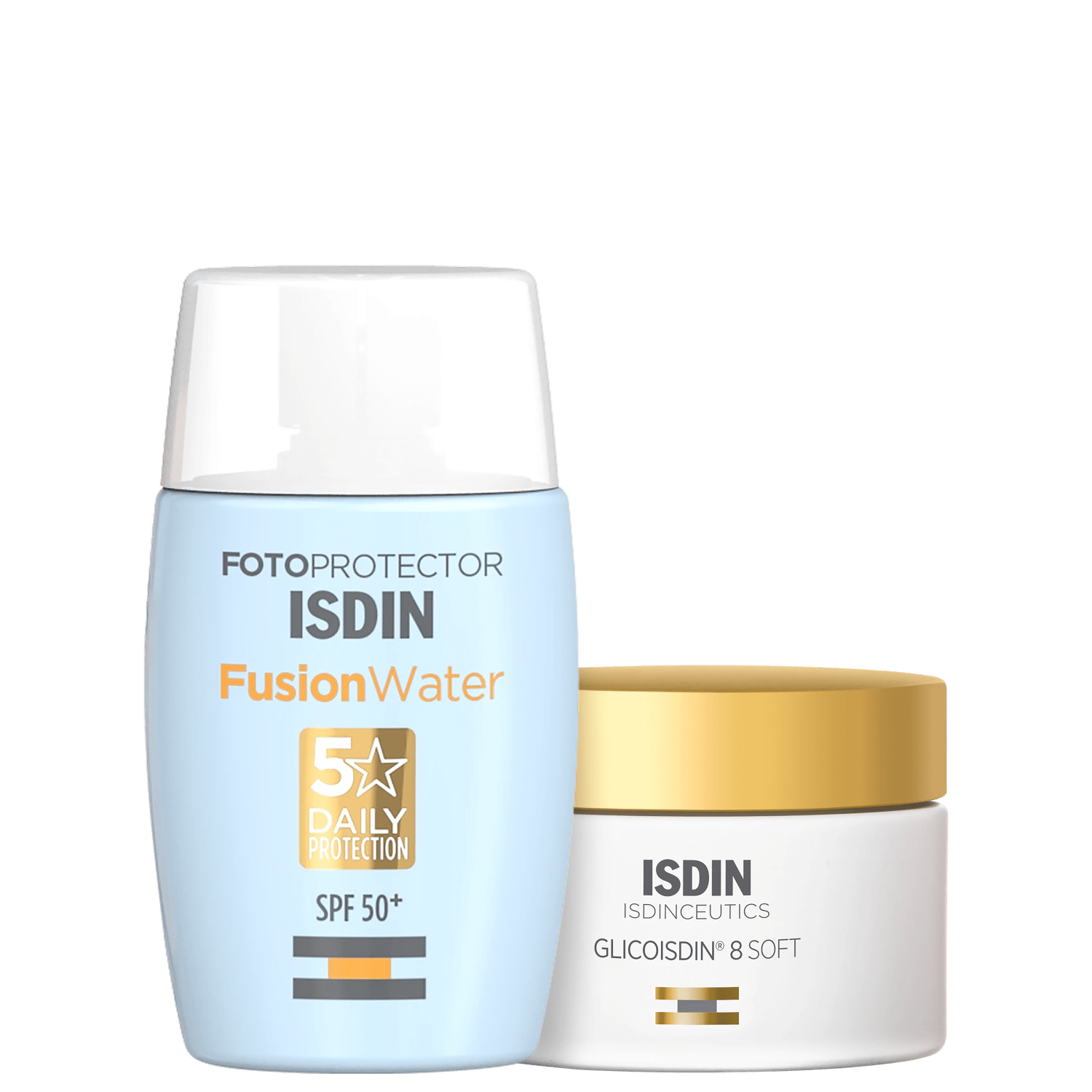 Kit ISDIN Glicoisdin 8 Soft Fusion Water 2 Produtos